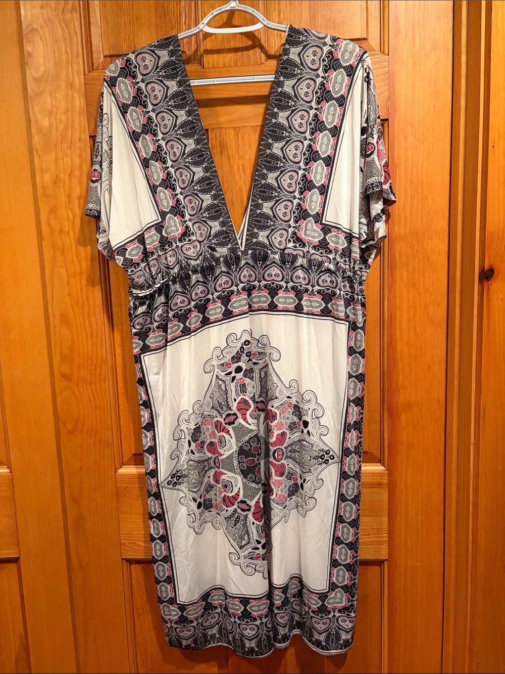 Women’s V-Neck Swim Cover Up - Picture 3 of 9